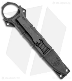 Benchmade 173BK Mini SOCP Fixed Blade Knife (2.22" Black) 7 Benchmade 173BK Mini SOCP Fixed Blade Knife (2.22" Black) -Benchmade Benchmade 173BK Mini SOCP Black 173BK BHQ 99478 jr sheath