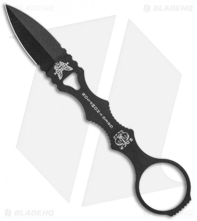 Benchmade 173BKGY Mini SOCP Fixed Blade Knife (2.22" Black) 1 Benchmade 173BKGY Mini SOCP Fixed Blade Knife (2.22" Black)