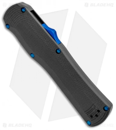 Benchmade 3400BK Autocrat D/A OTF Automatic Knife Black G-10 (3.71" Black) 2 Benchmade 3400BK Autocrat D/A OTF Automatic Knife Black G-10 (3.71" Black) - Image 2