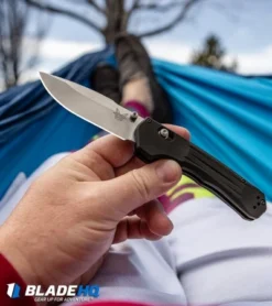 Benchmade 427 Mini Vallation AXIS-Assist Knife Black (3.2" Satin) 11 Benchmade 427 Mini Vallation AXIS-Assist Knife Black (3.2" Satin) -Benchmade Benchmade 427 Mini Vallation AXIS Assist Knife Black Satin BHQ 97770 kp hammock web