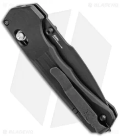 Benchmade 427SBK Mini Vallation AXIS-Assist Knife Black (3.2" Black Serr) 7 Benchmade 427SBK Mini Vallation AXIS-Assist Knife Black (3.2" Black Serr) -Benchmade Benchmade 427BK Mini Vallation AXIS Assist Black Black Serr 427SBK BHQ 97771 jr side