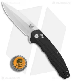 Benchmade 495 Vector AXIS-Assist Knife Black G-10 (3.6" Satin) 7 Benchmade 495 Vector AXIS-Assist Knife Black G-10 (3.6" Satin) -Benchmade Benchmade 495 Vector Black G10 satin BHQ 78757 er bottlecap
