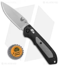 Benchmade Mini Freek AXIS Lock Knife Black/Gray (3" Stonewash) 565 7 Benchmade Mini Freek AXIS Lock Knife Black/Gray (3" Stonewash) 565 -Benchmade Benchmade 565 Mini Freek Black Gray satin BHQ 78762 er bottlecap
