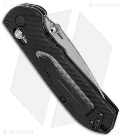 Benchmade Mini Freek AXIS Lock Knife Black/Gray (3" Stonewash) 565 2 Benchmade Mini Freek AXIS Lock Knife Black/Gray (3" Stonewash) 565 - Image 2