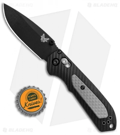 Benchmade Mini Freek AXIS Lock Knife Black/Gray (3" Black) 565BK 4 Benchmade Mini Freek AXIS Lock Knife Black/Gray (3" Black) 565BK - Image 4