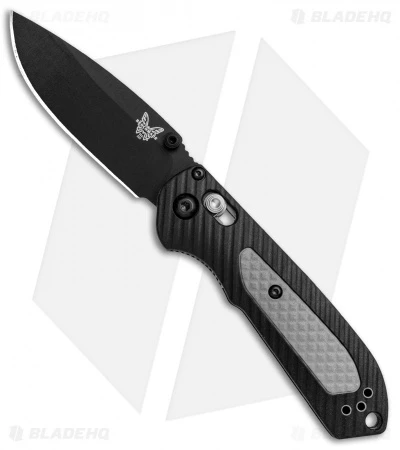 Benchmade Mini Freek AXIS Lock Knife Black/Gray (3" Black) 565BK 1 Benchmade Mini Freek AXIS Lock Knife Black/Gray (3" Black) 565BK