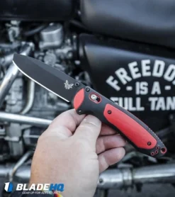 Benchmade 591BK Boost AXIS-Assist Knife Black/Red (3.43" Black) 11 Benchmade 591BK Boost AXIS-Assist Knife Black/Red (3.43" Black) -Benchmade Benchmade 591BK Boost AXIS Assist Knife Black Red Black BHQ 97057 kp motorcycle web