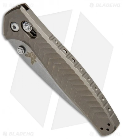 Benchmade 781 Anthem AXIS Lock Folding Knife Bronze Titanium (3.5" Stonewash) 2 Benchmade 781 Anthem AXIS Lock Folding Knife Bronze Titanium (3.5" Stonewash) - Image 2