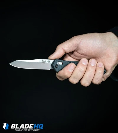 Benchmade 940 Osborne AXIS Lock Knife Green (3.4" Satin) 5 Benchmade 940 Osborne AXIS Lock Knife Green (3.4" Satin) - Image 5