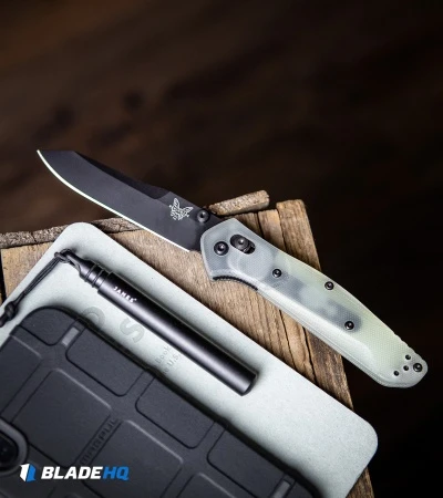 Benchmade 940 Osborne AXIS Lock Knife Natural G-10 (3.4" Black M4) 11 Benchmade 940 Osborne AXIS Lock Knife Natural G-10 (3.4" Black M4) - Image 11