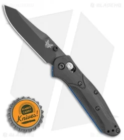 Benchmade 945BK-1 Mini Osborne AXIS Lock Knife Black G-10 (2.9" Black) 12 Benchmade 945BK-1 Mini Osborne AXIS Lock Knife Black G-10 (2.9" Black) -Benchmade Benchmade 945BK 1 Mini Osborne AXIS Lock Knife Black G 10 2.9 Black 945BK 1 BHQ 117626 LS Bottlecap