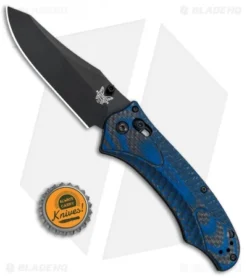 Benchmade Rift 950BK-1801 Limited Edition SHOT Show 2018 Knife CF/Blue G-10 -Benchmade Benchmade 950BK 1801 Rift Osborne Black BHQ 78787 jr bottlecap