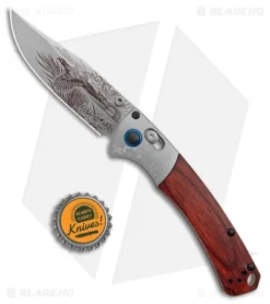 Benchmade Artist Series Mini Crooked River Pheasant AXIS Lock Knife (3.4" SW) 7 Benchmade Artist Series Mini Crooked River Pheasant AXIS Lock Knife (3.4" SW) -Benchmade Benchmade ARtist Series Mini Crooked River Knife Ringneck Pheasant BHQ 174399 jr bottlecap