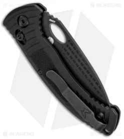 Benchmade Aileron AXIS Lock Knife Black G-10 (3.45" Black Serr) 737SBK 7 Benchmade Aileron AXIS Lock Knife Black G-10 (3.45" Black Serr) 737SBK -Benchmade Benchmade Aileron AXIS Lock Black G 10 Black Serr 737SBK BHQ 88739 jr side