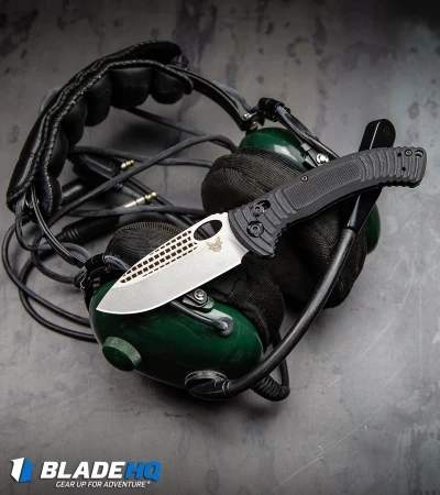 Benchmade Aileron AXIS Lock Knife Black G-10 (3.45" Satin) 737 5 Benchmade Aileron AXIS Lock Knife Black G-10 (3.45" Satin) 737 - Image 5