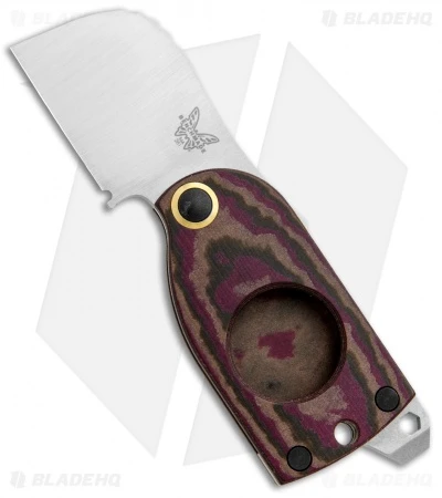 Benchmade Aller Fumée Friction Folder Knife Red Richlite (1.6" Satin) 381 1 Benchmade Aller Fumée Friction Folder Knife Red Richlite (1.6" Satin) 381