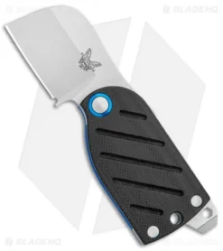 Benchmade Aller Friction Folder Knife Black/Blue G-10 (1.6" Satin) 380