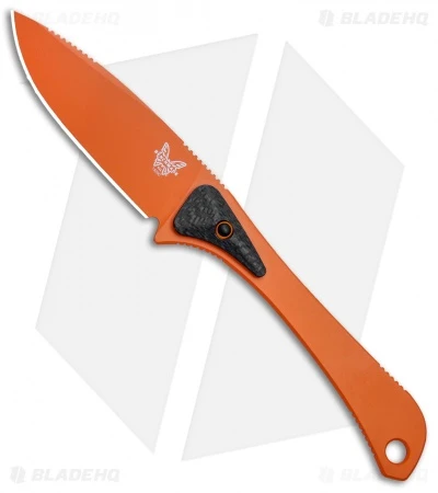 Benchmade Altitude Fixed Blade Knife Orange + Carbon Fiber (3" Orange) 15200ORG 1 Benchmade Altitude Fixed Blade Knife Orange + Carbon Fiber (3" Orange) 15200ORG