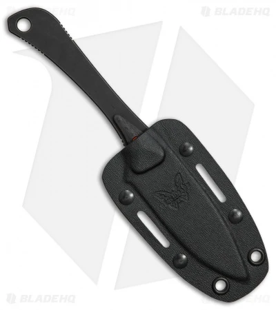 Benchmade Altitude Fixed Blade Knife (3" Black) 15200DLC 3 Benchmade Altitude Fixed Blade Knife (3" Black) 15200DLC - Image 3