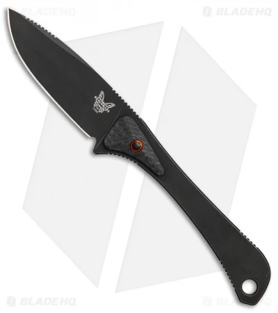 Benchmade Altitude Fixed Blade Knife (3" Black) 15200DLC 1 Benchmade Altitude Fixed Blade Knife (3" Black) 15200DLC