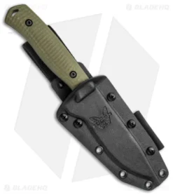 Benchmade Anonimus Fixed Blade Knife OD Green G-10 (5" Gray) 539GY 6 Benchmade Anonimus Fixed Blade Knife OD Green G-10 (5" Gray) 539GY -Benchmade Benchmade Anonimus Fixed Blade OD Green G 10 Gray BHQ 137233 jr sheath