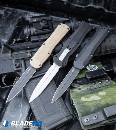 Benchmade 3400BK Autocrat D/A OTF Automatic Knife Black G-10 (3.71" Black) 6 Benchmade 3400BK Autocrat D/A OTF Automatic Knife Black G-10 (3.71" Black) - Image 6