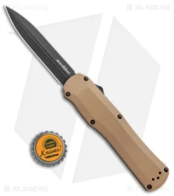 Benchmade Autocrat D/A OTF Automatic Knife Tan G-10 (3.71" Black) 3400BK-2 9 Benchmade Autocrat D/A OTF Automatic Knife Tan G-10 (3.71" Black) 3400BK-2 -Benchmade Benchmade Autocrat DA OTF Auto Brown G 10 Black 3400BK 1 BHQ 104902 jr bottlecap