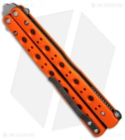 Benchmade 51 Morpho Balisong Butterfly Knife Orange G-10 (4.25" SW) 51-1801 5 Benchmade 51 Morpho Balisong Butterfly Knife Orange G-10 (4.25" SW) 51-1801 -Benchmade Benchmade Balisong Orange jr side