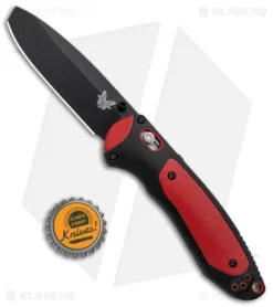 Benchmade 591BK Boost AXIS-Assist Knife Black/Red (3.43" Black) 9 Benchmade 591BK Boost AXIS-Assist Knife Black/Red (3.43" Black) -Benchmade Benchmade Boost AXIS Assist Black Red Black 591BK BHQ 97057 jr bottlecap