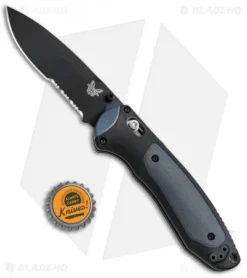 Benchmade 590SBK Boost AXIS-Assist Knife Black/Gray (3.7" Black Serr) 7 Benchmade 590SBK Boost AXIS-Assist Knife Black/Gray (3.7" Black Serr) -Benchmade Benchmade Boost Axis Assist Black Gray Black Serr 590SBK BHQ 51620 jr bottlecap