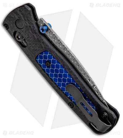 Benchmade 535-191 Bugout Gold Class AXIS Lock Knife Ghost CF (3.2" Damasteel) 3 Benchmade 535-191 Bugout Gold Class AXIS Lock Knife Ghost CF (3.2" Damasteel) - Image 3