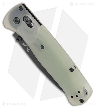 Benchmade Bugout Limited Edition AXIS Lock Knife Jade G-10 (3.25" Black M4) 2 Benchmade Bugout Limited Edition AXIS Lock Knife Jade G-10 (3.25" Black M4) - Image 2