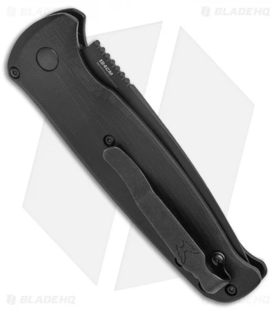 Benchmade CLA Drop Point Automatic Knife Black G-10 (3.4" Black) 4300BK 3 Benchmade CLA Drop Point Automatic Knife Black G-10 (3.4" Black) 4300BK - Image 3