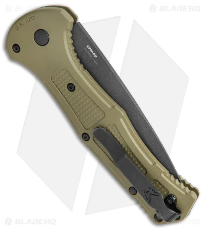 Benchmade Claymore Automatic Knife OD Green Grivory (3.6" Black) 9070BK-1 3 Benchmade Claymore Automatic Knife OD Green Grivory (3.6" Black) 9070BK-1 - Image 3
