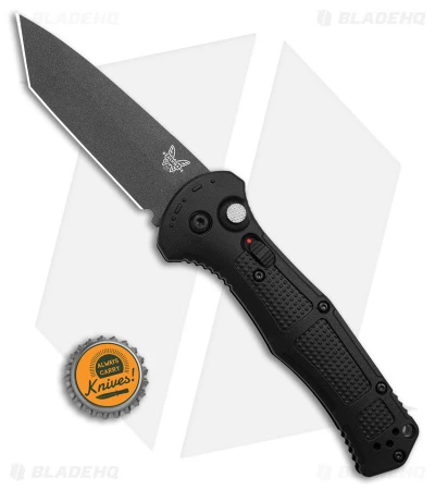 Benchmade Claymore Tanto Automatic Knife Black Grivory (3.6" Black) 9071BK 4 Benchmade Claymore Tanto Automatic Knife Black Grivory (3.6" Black) 9071BK - Image 4
