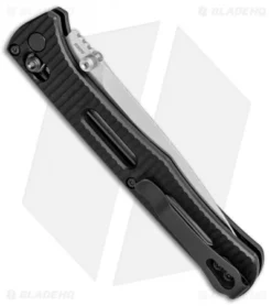 Benchmade Fact AXIS Lock Knife Black Aluminum (3.95" Satin) 417 6 Benchmade Fact AXIS Lock Knife Black Aluminum (3.95" Satin) 417 -Benchmade Benchmade Fact AXIS Lock Black Aluminum Satin 417 BHQ 78773 jr side