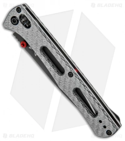 Benchmade Fact AXIS Lock Knife Silver Twill G-10 (3.95" Gray) 417GY-1901 2 Benchmade Fact AXIS Lock Knife Silver Twill G-10 (3.95" Gray) 417GY-1901 - Image 2