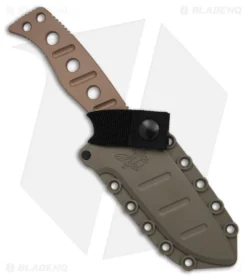 Benchmade Fixed Adamas Fixed Blade Knife Olive Paracord (4.2" FE) 375FE-1 -Benchmade Benchmade Fixed Adamas FBK Olive Paracord 4in FE BHQ 118578 td sheath