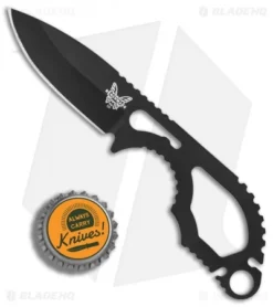 Benchmade Follow-Up Fixed Blade Knife Black (2.6" Black) 101BK 7 Benchmade Follow-Up Fixed Blade Knife Black (2.6" Black) 101BK -Benchmade Benchmade Follow Up Black Black BHQ 78786 er bottlecap
