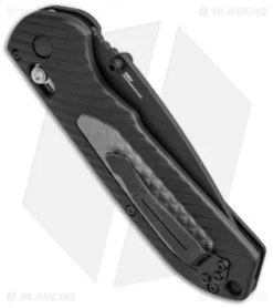 Benchmade Freek AXIS Lock Knife Black/Gray (3.6" Black) 560BK -Benchmade Benchmade Freek AXIS Black Gray Black 560BK BHQ 51605 jr side 2