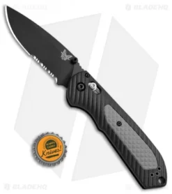 Benchmade Freek AXIS Lock Knife Black/Gray (3.6" Black Serr) 560SBK 7 Benchmade Freek AXIS Lock Knife Black/Gray (3.6" Black Serr) 560SBK -Benchmade Benchmade Freek AXIS Black Gray Black Serr 560SBK BHQ 51606 jr bottlecap 2