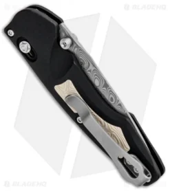 Benchmade Gold Class Emissary Spring Assisted Axis Knife (3" Damasteel) 470-131 6 Benchmade Gold Class Emissary Spring Assisted Axis Knife (3" Damasteel) 470-131 -Benchmade Benchmade Gold Class Emissary SA Axis Damasteel 470 131 BHQ 15144 jr side