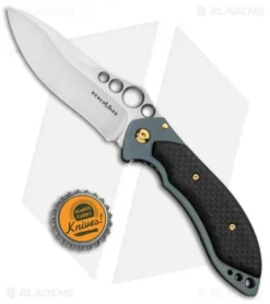 Benchmade 890-111 Torrrent Knife Gold Class Spring Assist (3.6" Satin) 7 Benchmade 890-111 Torrrent Knife Gold Class Spring Assist (3.6" Satin) -Benchmade Benchmade Gold Class Mini Skirmish FL Ti CF Satin 635 82 BHQ 89957 jr bottlecap