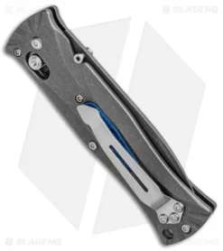 Benchmade Gold Class Pardue Knife W/Blue Twill G-10 (3.25" Acid SW) 531-132 6 Benchmade Gold Class Pardue Knife W/Blue Twill G-10 (3.25" Acid SW) 531-132 -Benchmade Benchmade Gold Class Pardue Blue Twill G 10 Acid SW 531 132 BHQ 20296 jr side