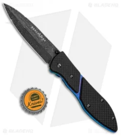 Benchmade Gold Class Sentinal LLK Liner Lock Knife (3.75" Damascus) 875-101 -Benchmade Benchmade Gold Class Sentinal LLK LL Damascus 875 101 BHQ 7730 jr bottlecap