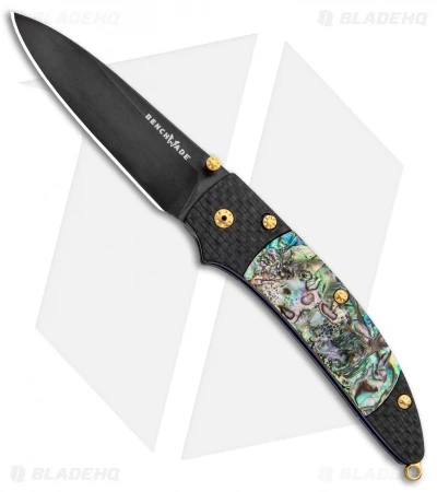Benchmade Gold Class Shoki Folding Knife 480-131 (2.89" Black) #03 1 Benchmade Gold Class Shoki Folding Knife 480-131 (2.89" Black) #03