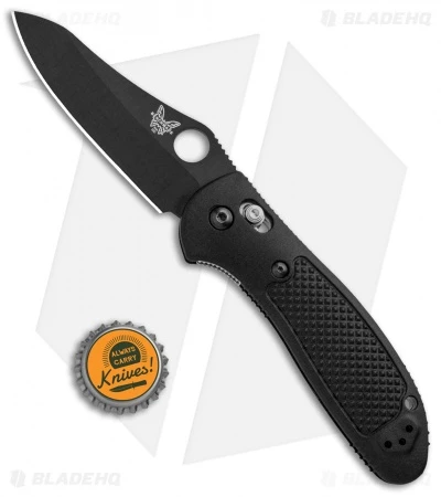 Benchmade Griptilian AXIS Lock Knife Black (3.45" Black) 550BKHG-154CM 3 Benchmade Griptilian AXIS Lock Knife Black (3.45" Black) 550BKHG-154CM - Image 3
