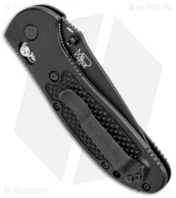 Benchmade Griptilian AXIS Lock Knife Black (3.45" Black Serr) 551SBK-S30V 6 Benchmade Griptilian AXIS Lock Knife Black (3.45" Black Serr) 551SBK-S30V -Benchmade Benchmade Griptilian AXIS Lock Black Black Serr 551SBK S30V BHQ 3333 jr side
