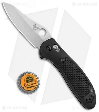 Benchmade Griptilian AXIS Lock Knife Black (3.45" Satin) 550-S30V 4 Benchmade Griptilian AXIS Lock Knife Black (3.45" Satin) 550-S30V - Image 4