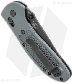 Benchmade Griptilian AXIS Lock Knife Gray (3.45" Black Serr) 551SBKGRY-S30V 6 Benchmade Griptilian AXIS Lock Knife Gray (3.45" Black Serr) 551SBKGRY-S30V -Benchmade Benchmade Griptilian AXIS Lock Gray G 10 Black Serr 551SBKGRY S30V BHQ 123894 jr side